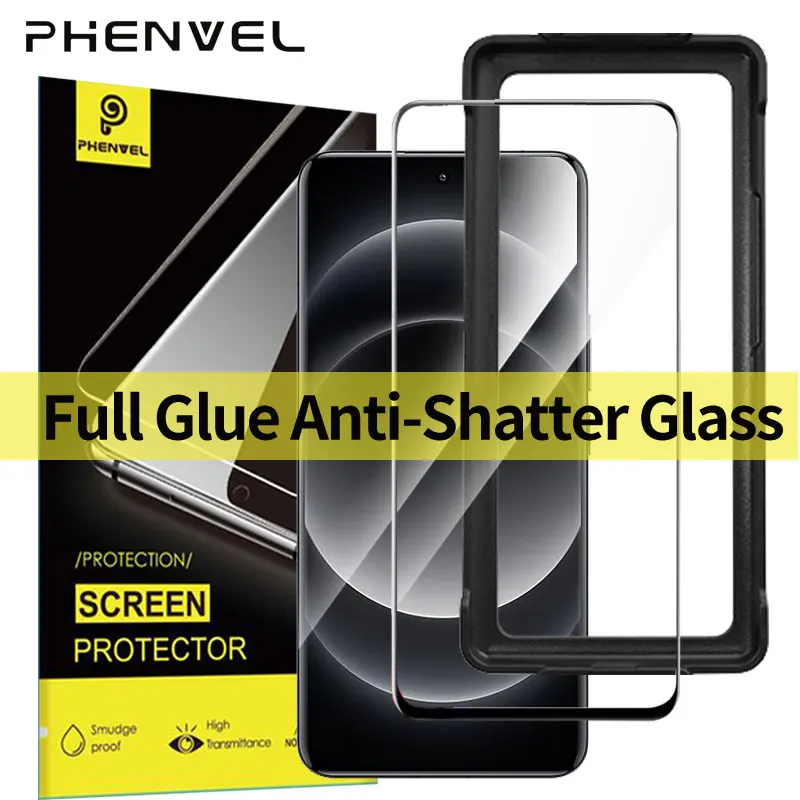 

3D Protective Glass For Xiaomi Mi 14 Ultra Full Glue Screen Protector For Xiomi Mi14 Ultra Anti Shatter Tempered Glass Film