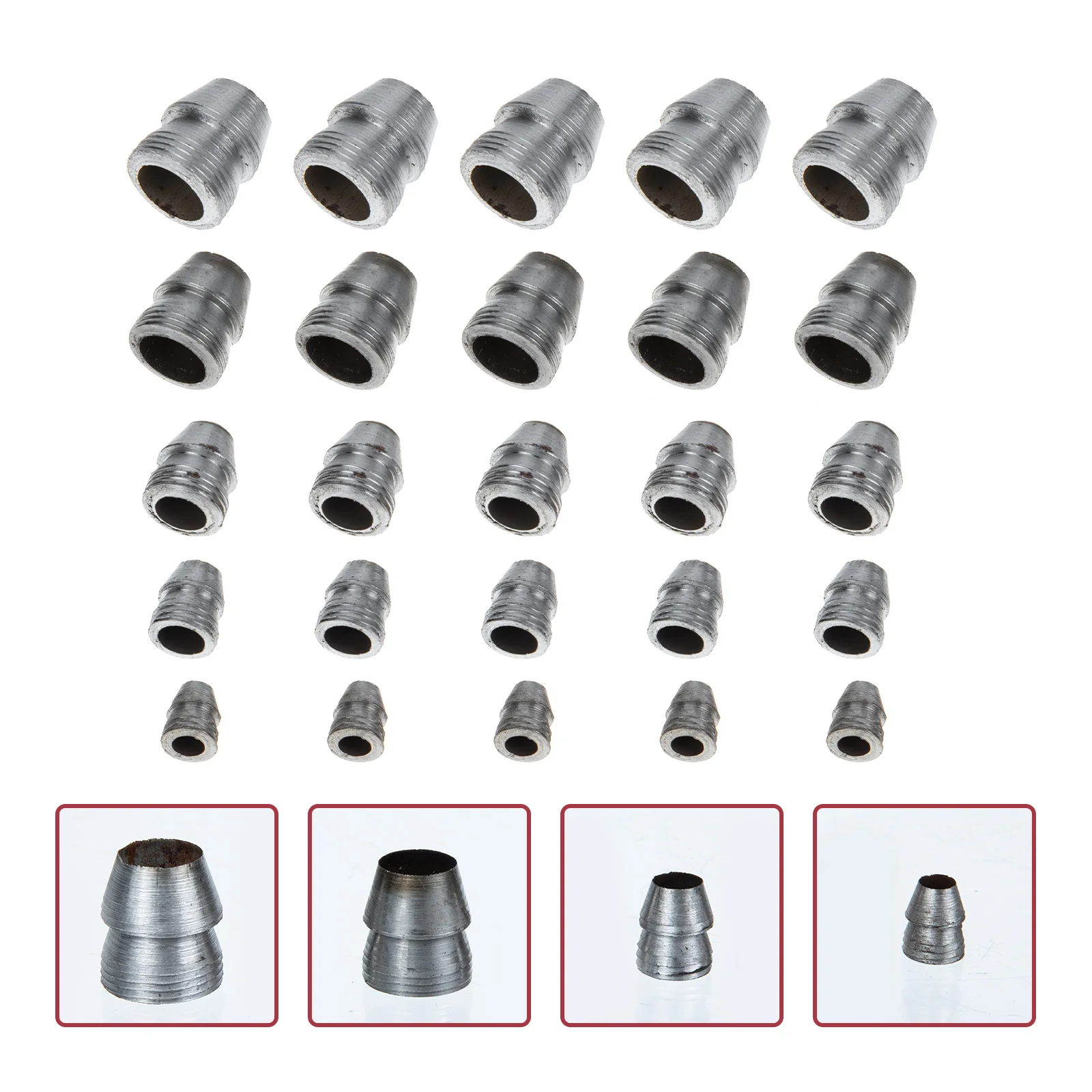 Wisemen Trading Round Steel Handle Wedge For Axe, Hatchets, Mauls Or And Other Tools. 12 Pack