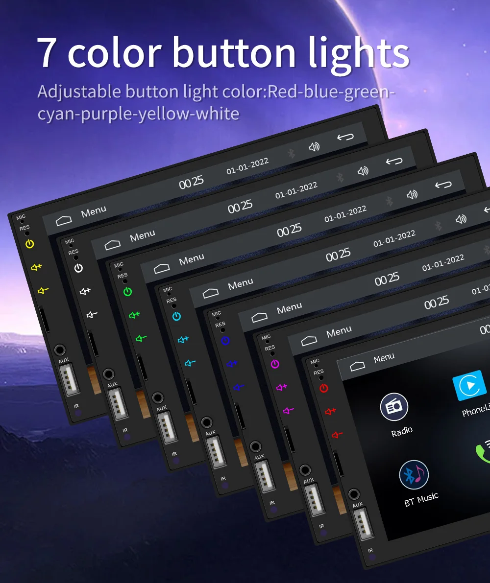 7-Inch Car Multimedia Player 3