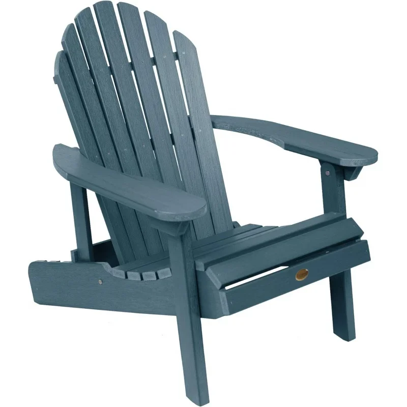 

Складной и Наклонный стул Adirondack highwood, Сделано в США, для взрослых, Nantucket Blue