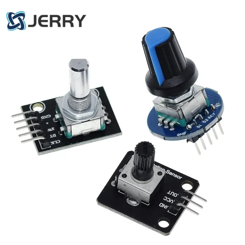 360 Degrees Rotary Encoder Module Rotary Potentiometer Analog Knob ...