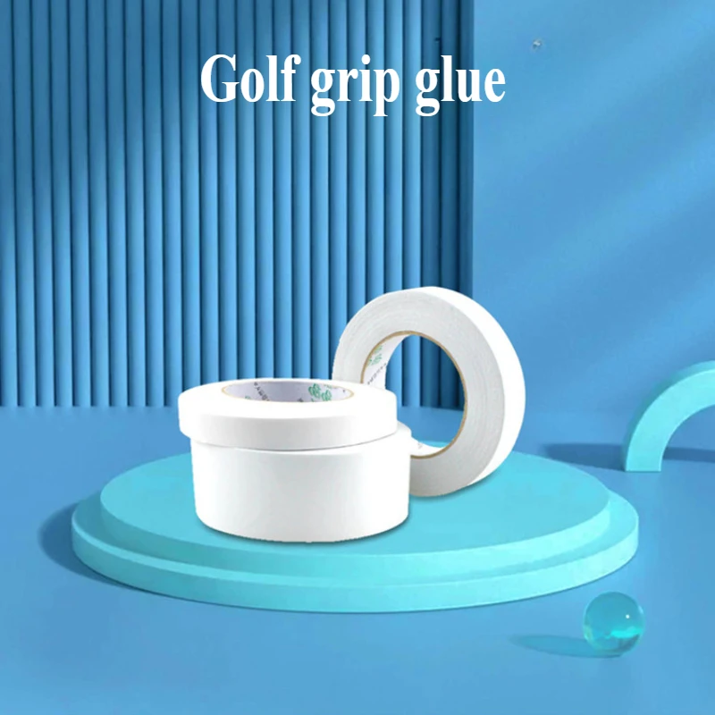 50mm*50m 1pc Grip Adhesive Golf Tape Club Repair Pack Double sided Tape High viscosity Adhesive Golf grip adhesive