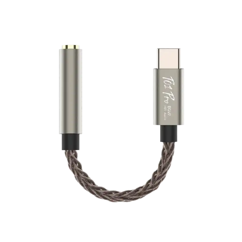 Hi-Res Audio Decoding HiFi Headphone Amplifier Type-C to 3.5mm