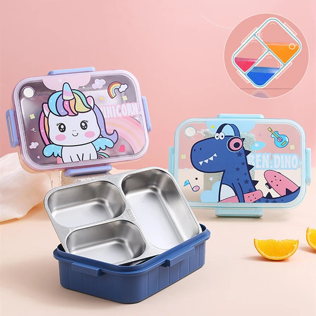 304 Stainless Steel Student Lunch Box  Stainless Steel Lunch Box Kids -  304 - Aliexpress