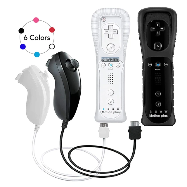 Motion Plus Remote Controller for Nintendo Wii / Wii U Console