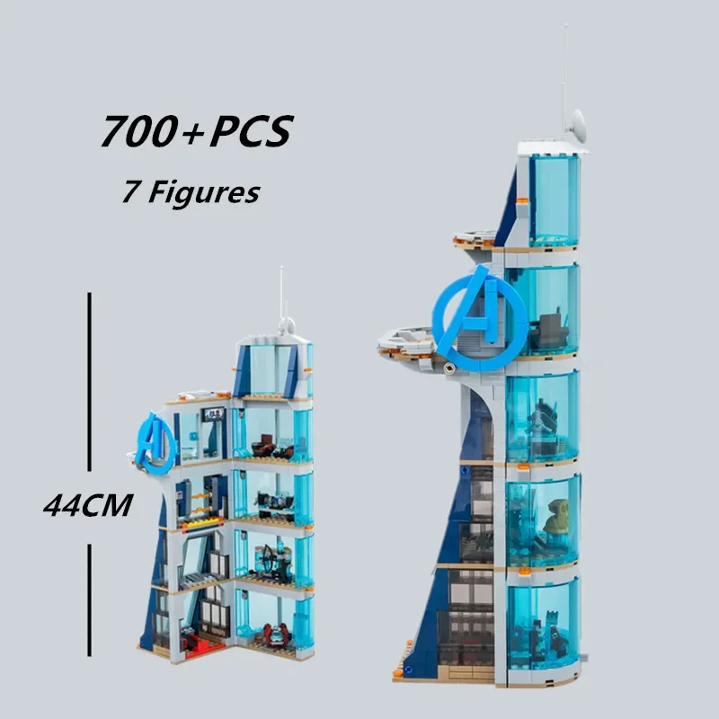 Disney Ironmans Tony Avenger Tower Starks Tower Heroes Figures Hall Of Armor Endgame Thanos Building Block Brick Gift Boys Set