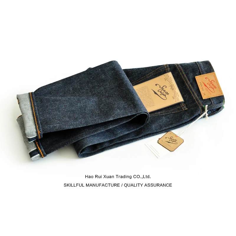 Salsa ORIGIN pantalones vaqueros de algodón hombre, Jeans de corte cónico 915 CL, de marca, Vintage, ropa de Selvedge, sin procesar, estilo americano|Pantalones - AliExpress