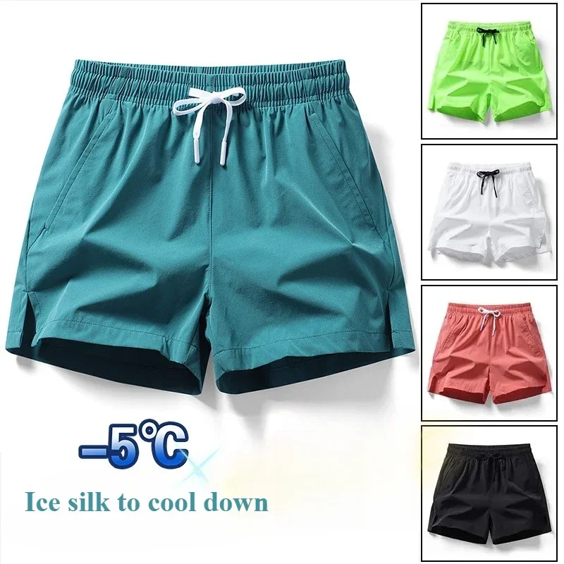 Sport Shorts Summer Mens Sports Sweatpants Casual Lightweight With Pockets For Fitness Running Beach