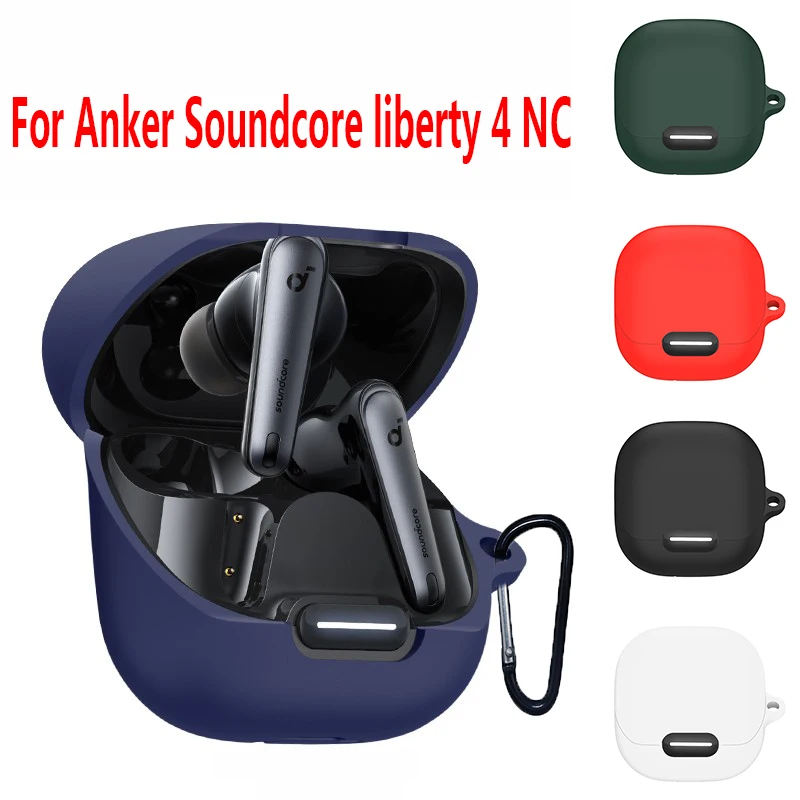 Per Anker Soundcore Liberty 4 Nc Custodia Auricolari Bluetooth In Silicone Custodia Protettiva Antiscivolo Per Custodia Per Auricolari Anker Liberty 4