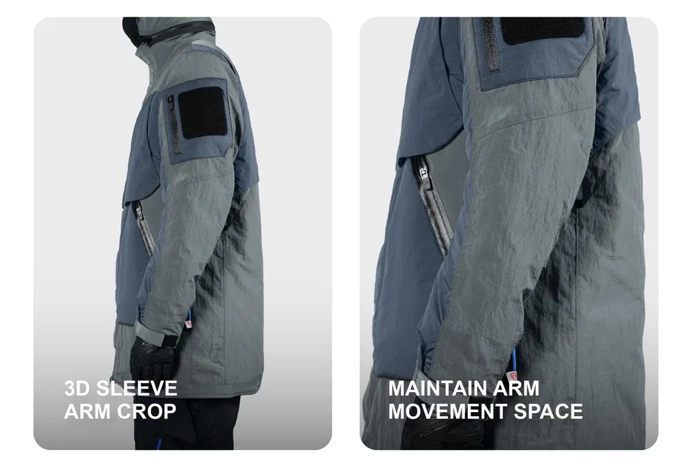 Reindee Lusion 24aw Insulated jacket primaloft gold cold and water resistant multipocket techwear gorpcore