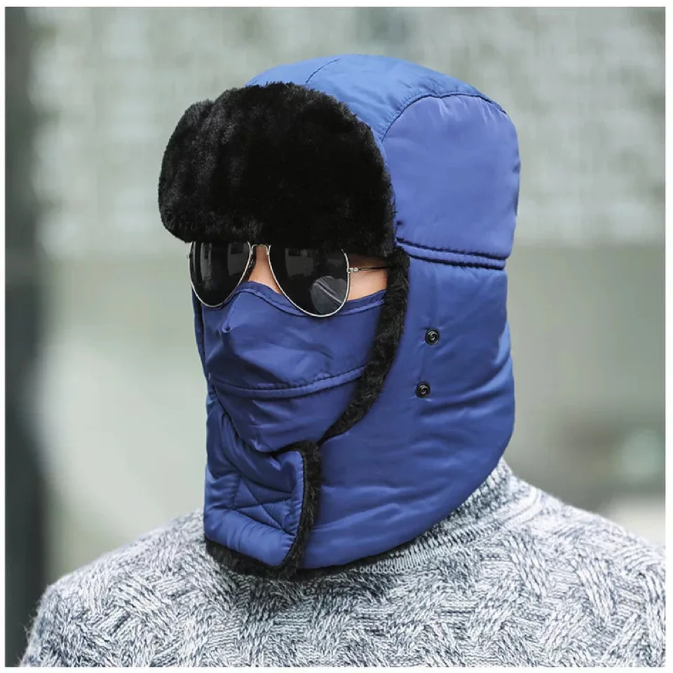 Waterproof Balaclava Trooper for Men Women Russian Thermal Trapper