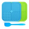 S27879bd12d7b489db0889eb79b75d0cbK.jpg 4in1 Dog Licking Mat Split Puzzle Designed Healthy Slowly Feeding Relief Anxiety Safe Material Washable Feeder Pad Pet Supplies
