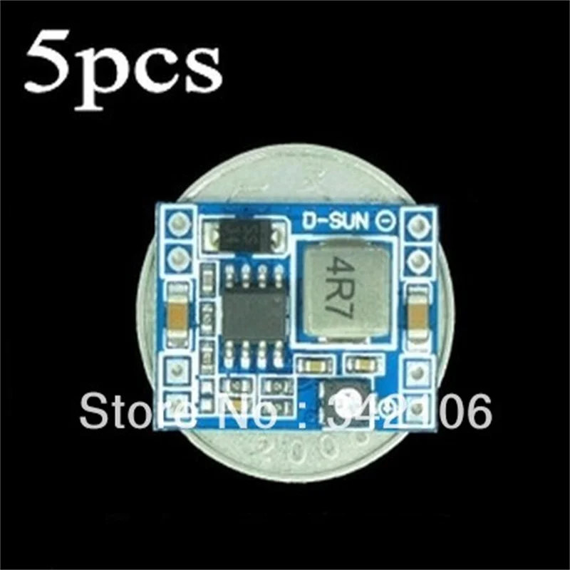 조정 가능한 스텝 다운 전원 공급 장치 모듈, 3A DC 컨버터, 4.5-28V 출력, 0.8-20V 모듈, 5 개