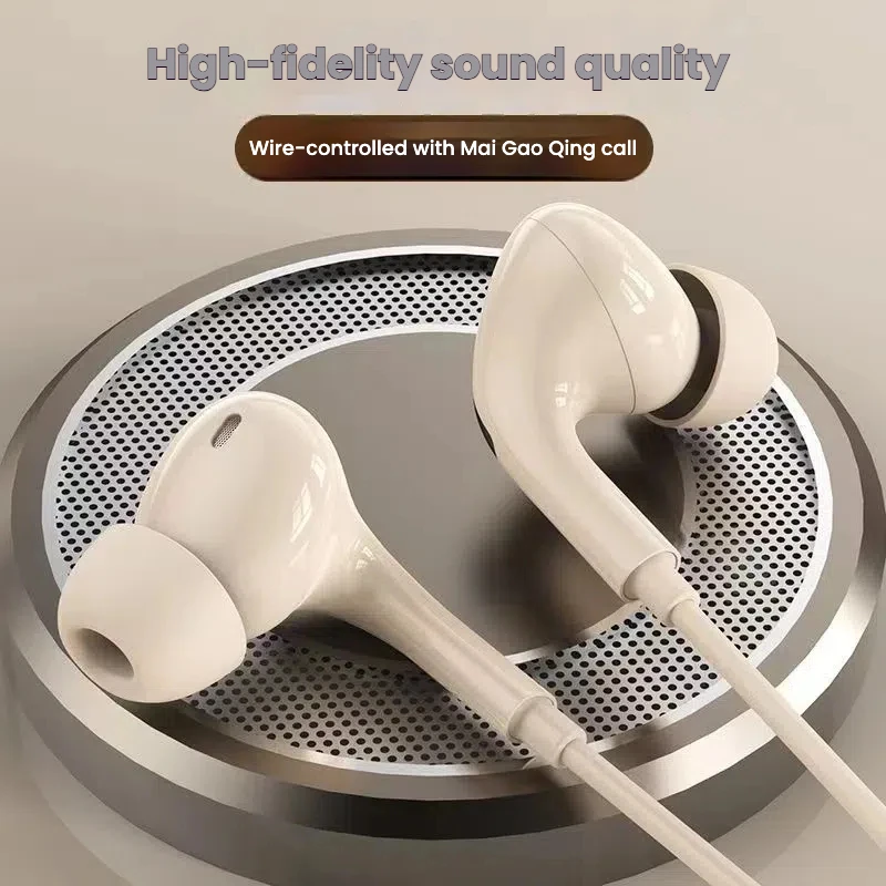 iCloud wired earphones with digital chips fully compatible with All iPhone 5-13 Stereo 1.2M
