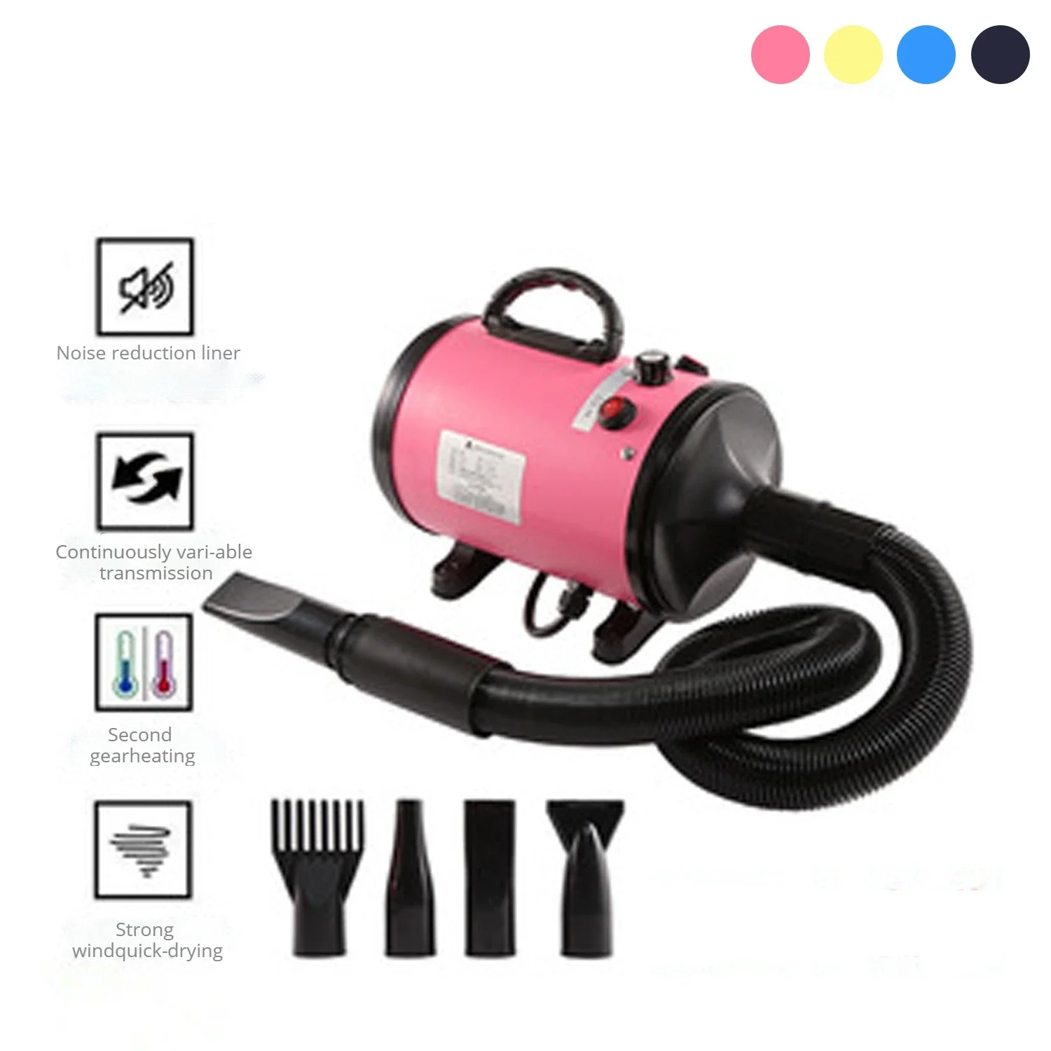 Pet Water Blowing Bolwer Machine High-power Hair Dryer Cat Dog Hair Grooming Dryer Machine