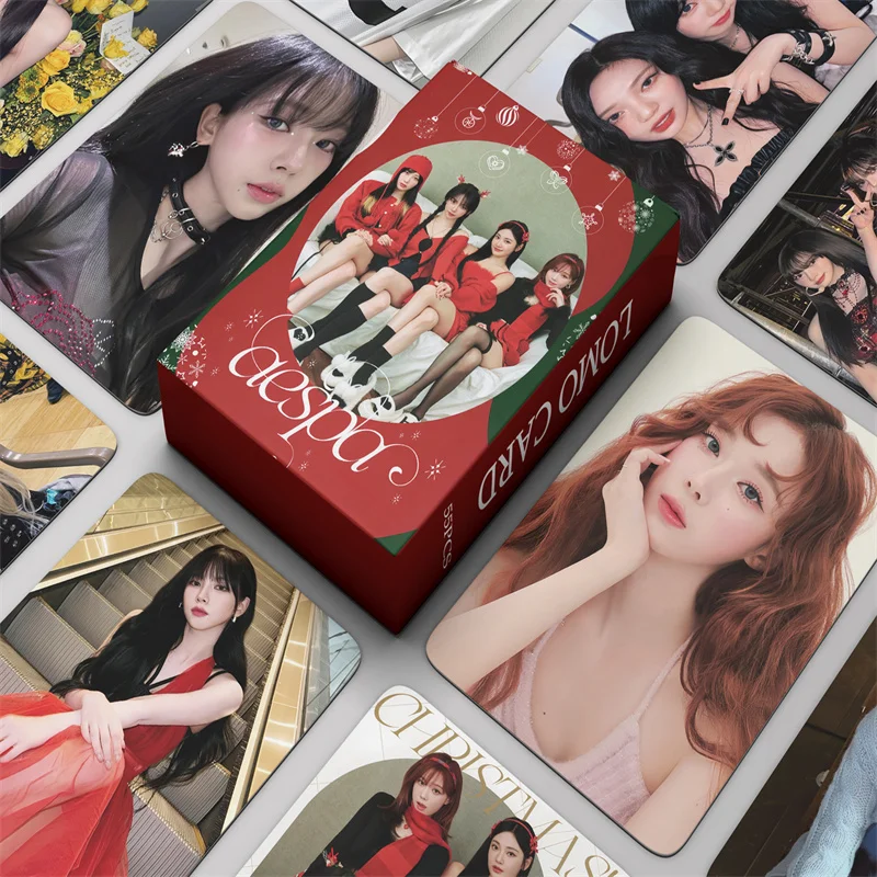 thumbnail image 1 of Treingi 2024 55 piezas/set grupo de chicas ídolo nuevo álbum drama NINGNING WINTER KARINA GISELLE tarjetas fotográficas impresas en HD colección de tarjetas Lomo regalo para fanáticos, 1 of 5