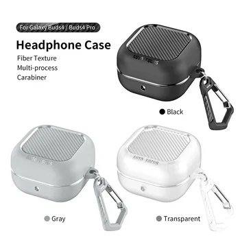 Custodia Protettiva per Samsung Galaxy Buds 4 Pro, Cover Antiurto per Auricolari, Accessori, Borsa Portachiavi, Coque Capa Funda