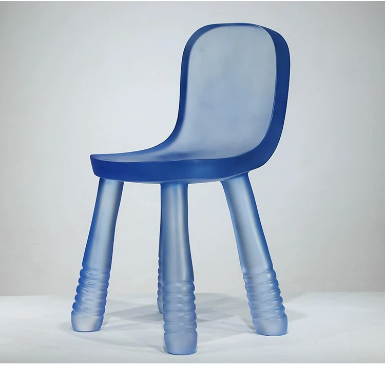 Description Picture 4 of itemLuxury Furniture Transparent Resin Chair Creative Crystal Dining Chair Living Room Chairs Leisure Chair Seat Home Accessories