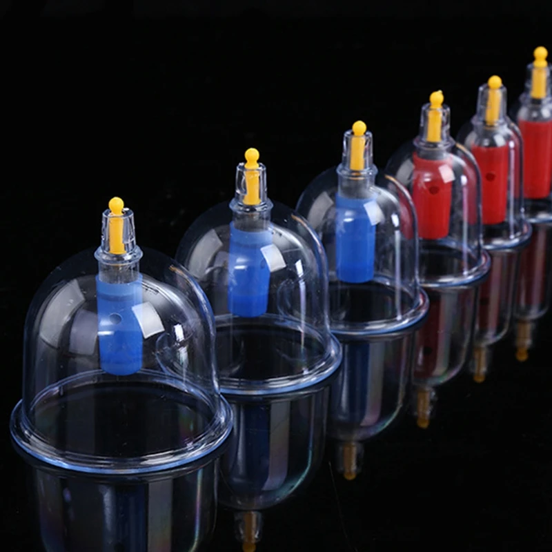 Cupping Therapy Set 24Pcs Chinese Biomagnetic Vacuum Cupping Home Cupping Therapy Set Body Relax Tight Muscles Massage Pain Relief Tool