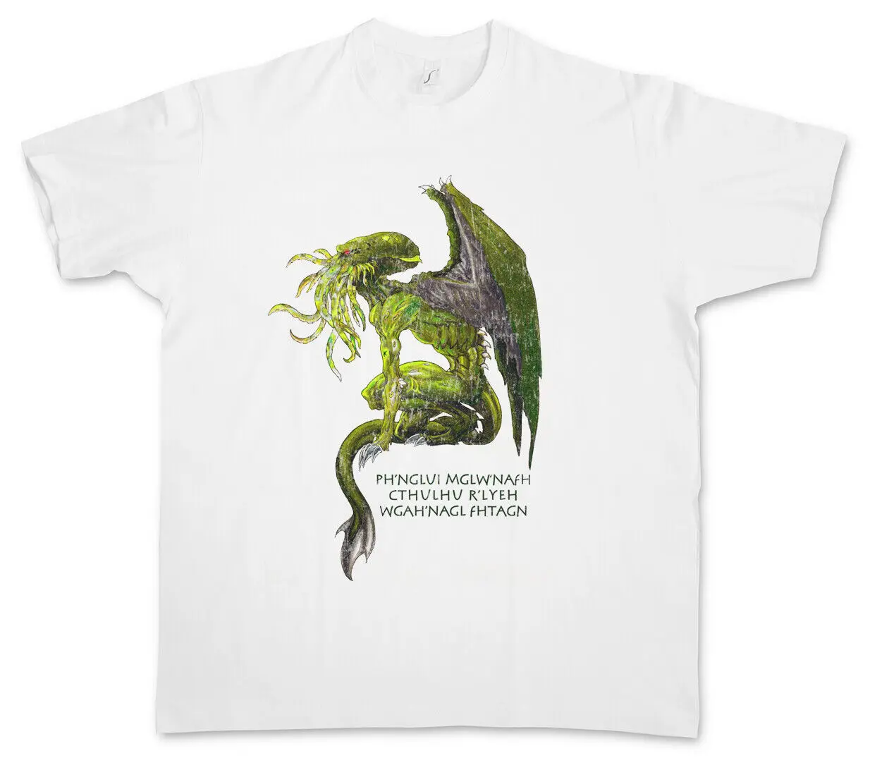 Cthulhu X T-Shirt Wars Horror Arkham H.P. Miskatonic Lovecraft Dunwich