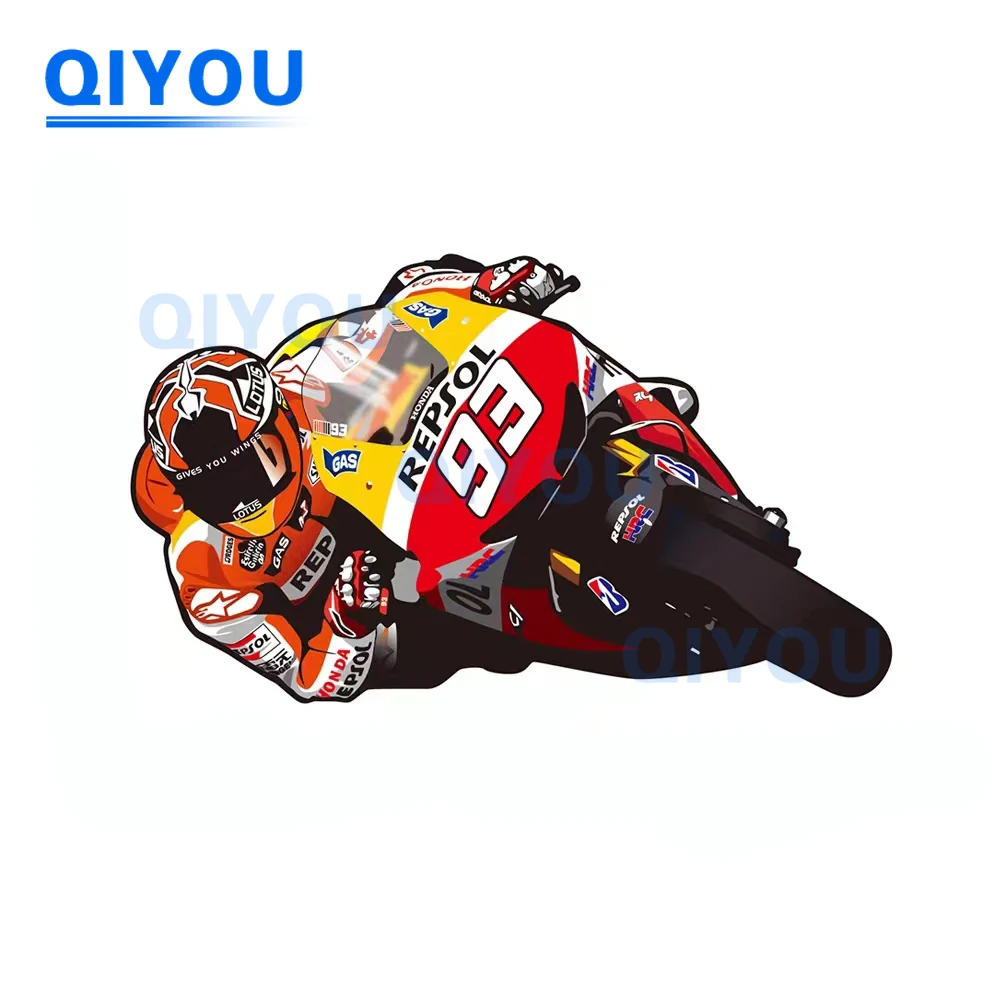 thumbnail image 1 of Pegatina de Marquez Marc 93 para coche, calcomanía de PVC de alta calidad adecuada para cascos, parachoques de carrocería, motocicleta, bicicleta, portátiles, 1 of 5
