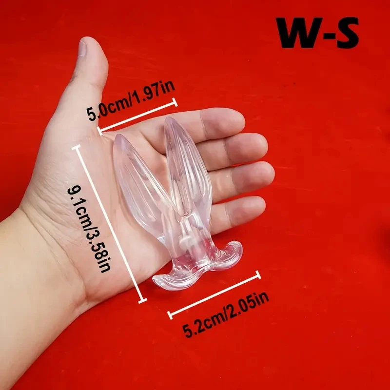 Peep Hole But Butt Plug,Tunnel Anal Dilator Sex Toys,Hollow Ass Anus Trainer Training,Clear Analplug Buttplug Butplug,Analsex