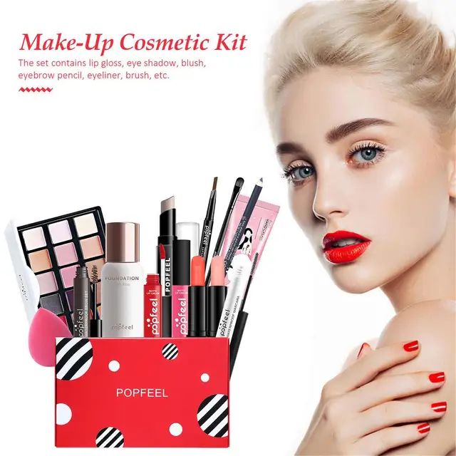 All-in-One Makeup Gift Set Christmas Holiday Birthday Cosmetic Essential  Bundle Makeup Kit For Women Full Kit - AliExpress