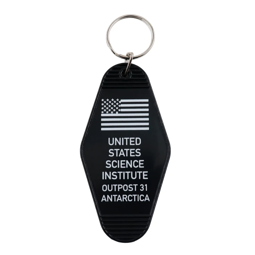 United States Science Institute Outpost 31 Antarctica Schlüsselanhänger The-Thing inspirierte Keytag Horror Fans Geschenkkollektion – Detail 5