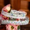 Journamm 30mm*2m PET Lace Tape Decor Sticker Scrapbooking Materials Art Collage Photo Album DIY CUT Creative Stationery 2
