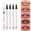 Liquid Lipliner Pencil Matte Soft Lip Liner Stick Long Lasting Lips Cosmetic Tools Quick Drying Smudge Proof Natural Lipstick 1