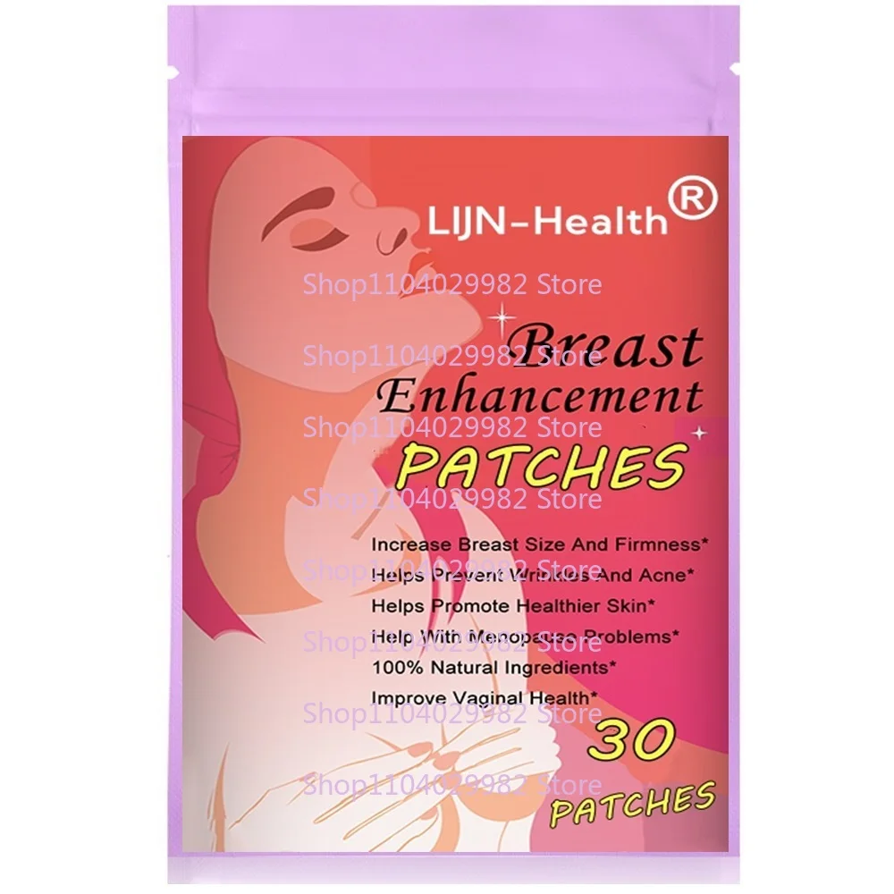 Breast Enhancement Transdermal Patches Pueraria Mirifica Breast Butt Female Health 30 Patches 1 Month Supply