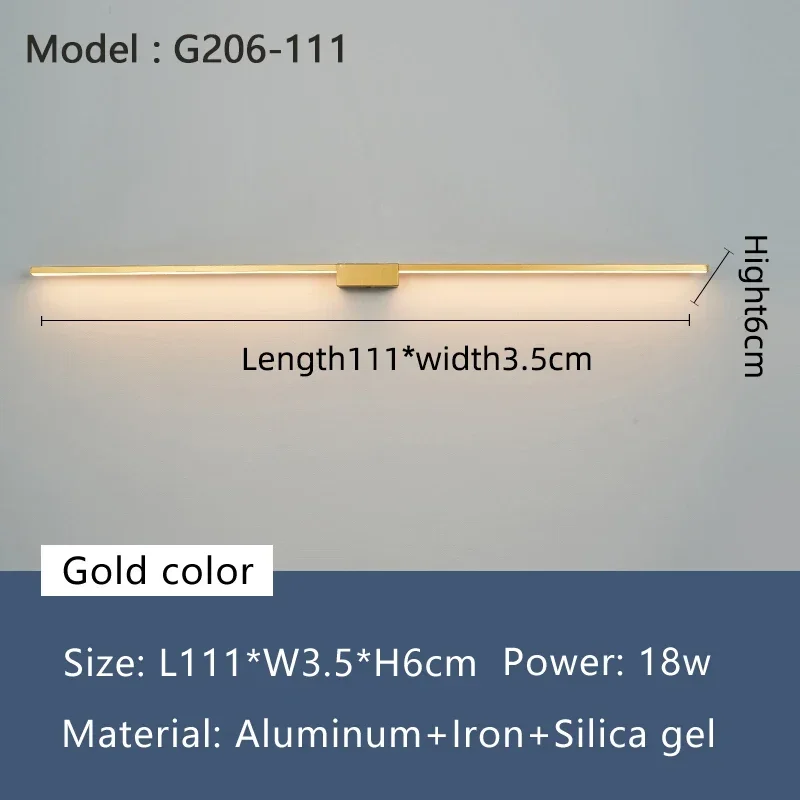 Length 110cm Gold