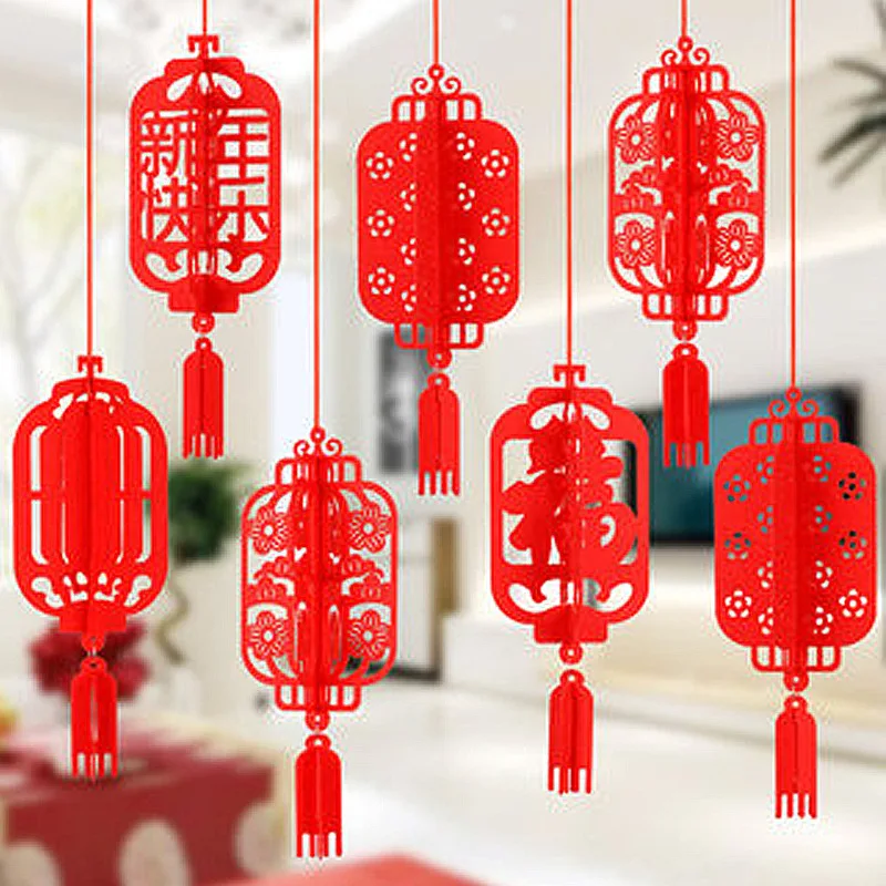 

Chinese Spring Festival Home Decor New Year Wall Hanging Pendant for New Year Home Decor