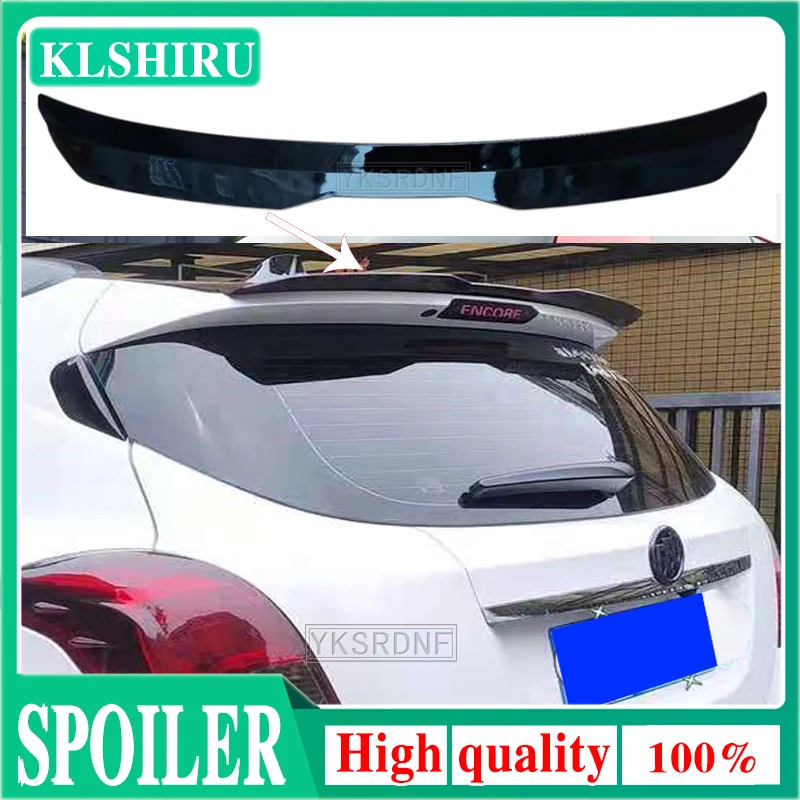 Voor buick encore opel spoiler 2013 2014 2015 2016 2017 2018 hoge kwaliteit abs materiaal auto achtervleugel primer kleur achterspoiler