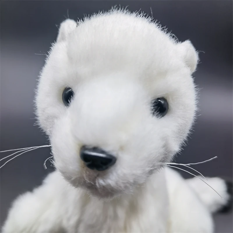 Ferret High Fidelity Cute Mink Stoat Plush Toys Lifelike Animals Simulation Stuffed Doll Toy Gifts For Kids 3