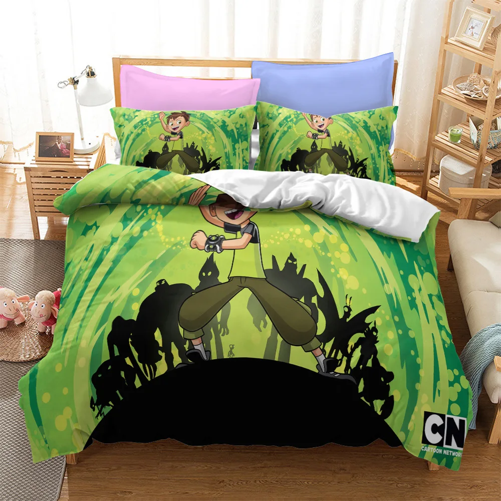 

Bedding Sets 10 US/Europe/UK Size Quilt Cartoon Bed Cover Duvet Cover Pillow Case 2-3 Pieces Sets Adult Children