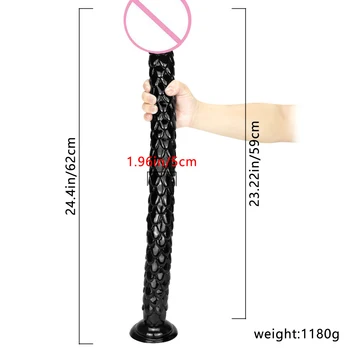 620MM Super Long Male And Female Anal Plug Expansion Anal Masturbation Device Sexy Chrysanthemum Affectionate Adult Sex Tool 2