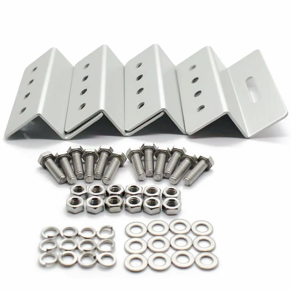 

4 шт./набор, крепежные кронштейны для солнечных панелей