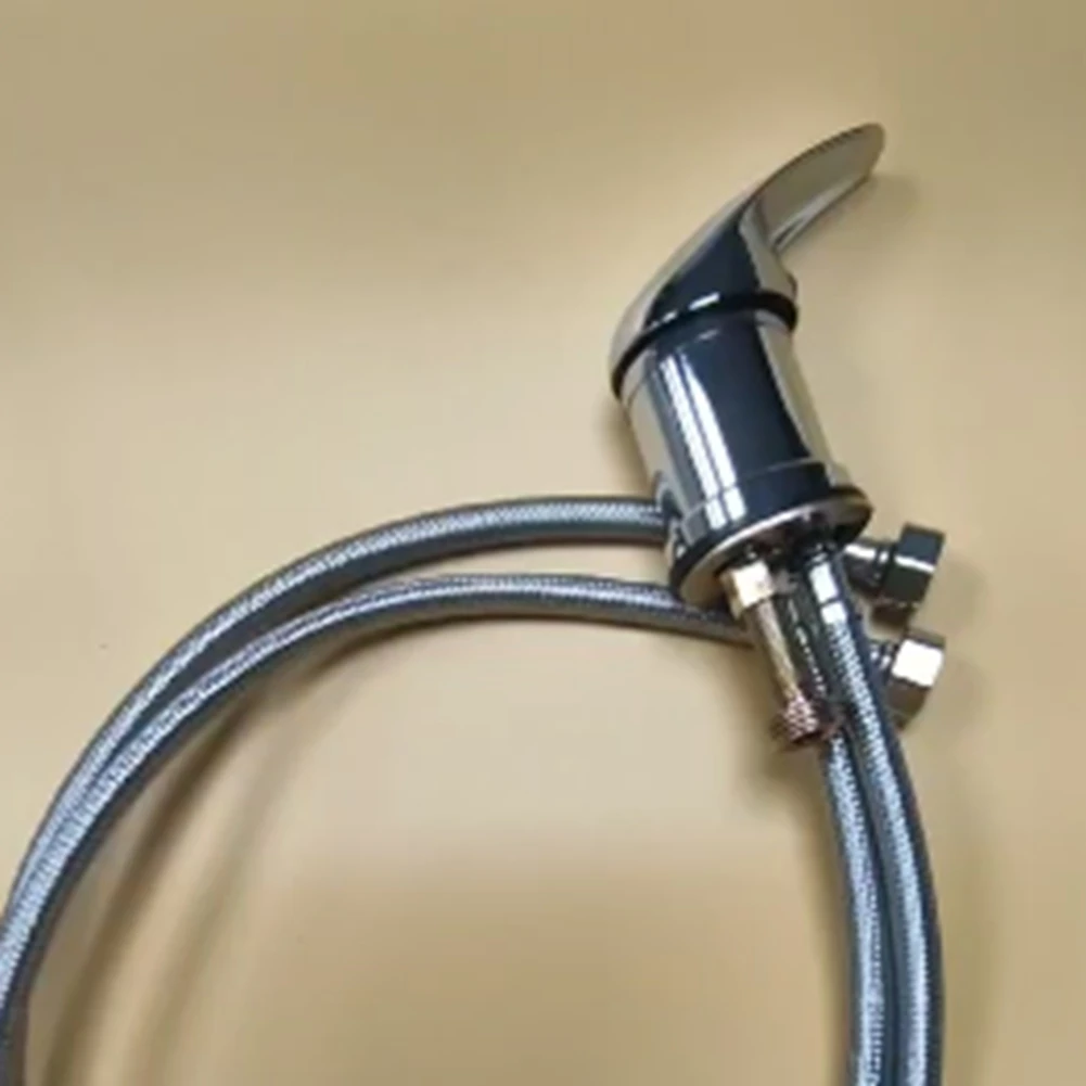 A36T-Salone Spa Lavabo per Shampoo, Accessori per Saloni di Bellezza, Materiali Edili per Parrucchieri, Rubinetto Caldo/Freddo per Bagno con Spruzzatori e Tubo Flessibile - immagine 3