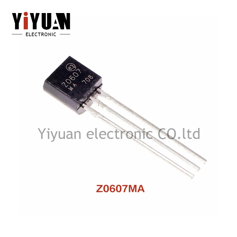 

50PCS NEW Z0607MA Z0607 0.8A/600V TO92 Bidirectional thyristor