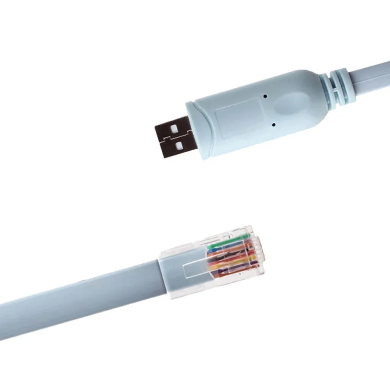 Cisco USB 롤오버 콘솔 케이블 용 RJ45에 USB 라우터 RJ 45 변환기 스위치 USB 확장 컴퓨터 네트워크 용 디버그 라인