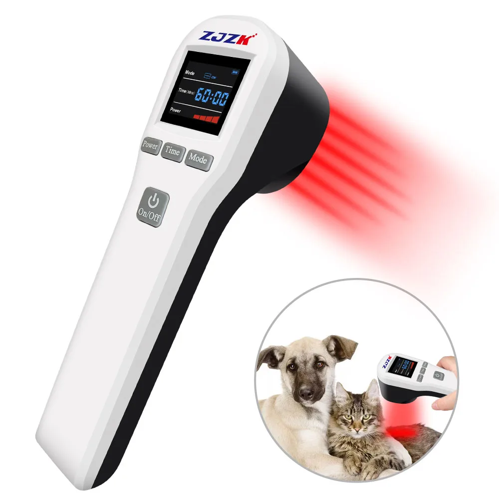 

Ручной лазерный уровень ZJZK, инфракрасный рандомный уровень 880 МВт, инструмент для физиотерапии для собак, домашних животных, низкий уровень артрита для уменьшения воспаления