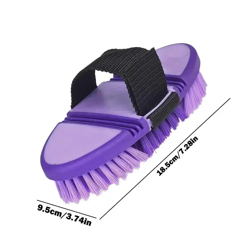 Horse Brush For Grooming Horse Care Tool Horse Hair Brush Flexible And Bendable Brush Horse Cleaning Brush Horse Grooming 6