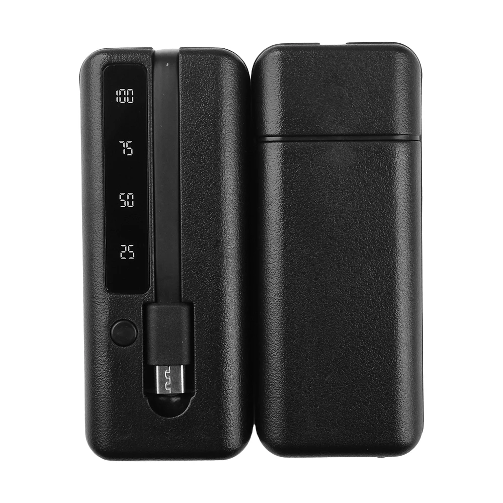 1*18650/18700/20700/21700 배터리 충전기 Type-C USB 포트 파워 뱅크 케이스 DIY 쉘 키트 휴대폰 파워 뱅크 박스 케이블