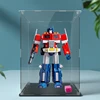 Acrylic display box for lego 10302 display case for Optimus Prime building block dustproof clear showcase toy bricks storage box 3
