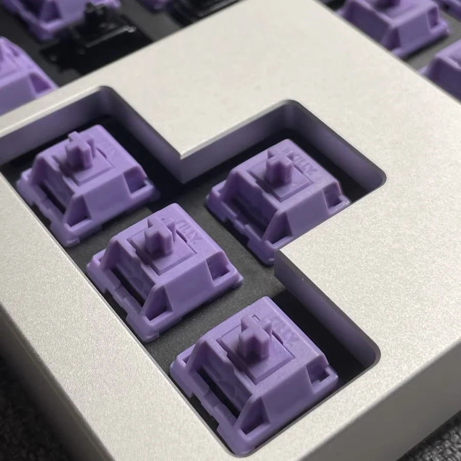 

Hyacinth Switch V2U Linear DIY Custom Mechanical Keyboard 5Pin Switches Lube HiFi Sound Hot-Swap POM Switch GK61 TM680 Anne Pro