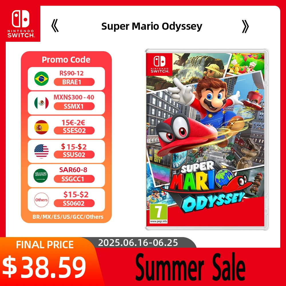 Nintendo Switch ゲーム スーパー マリオ オデッセイ TV 卓上