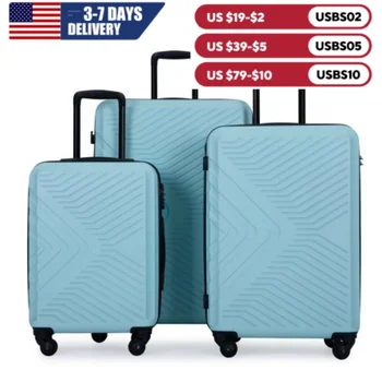 Travelhouse Luggage Set 3 Piece Suitcase 1