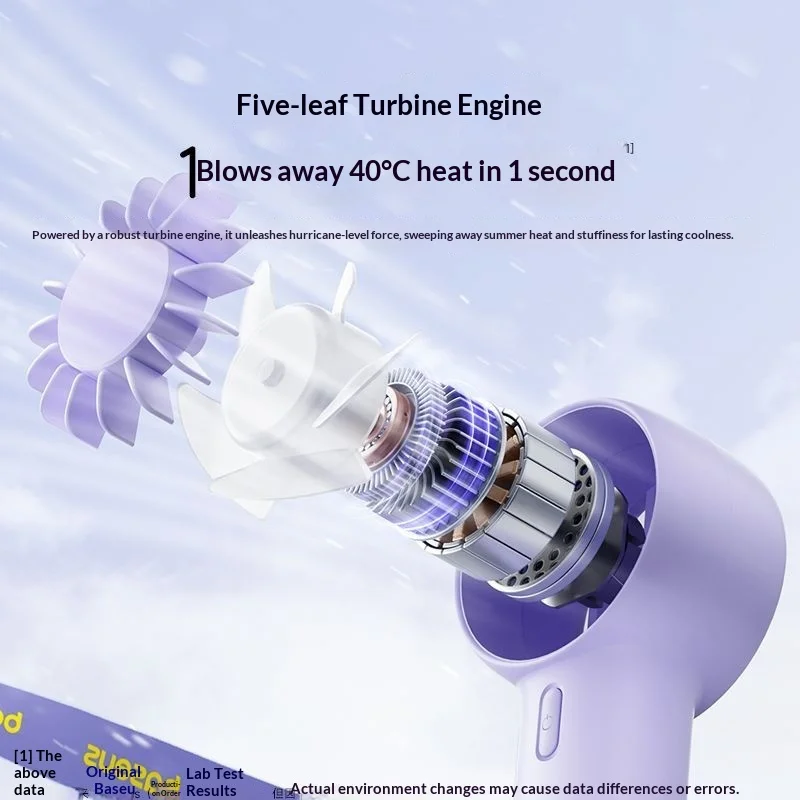 Portable Lightweight USB Rechargeable Hand-Held Fan