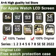 OLED For watch Series 745mm Icd Touch Screen Display Digitizer Assembly iWatch Substitution 38/42/40/44/41/45mm 100%